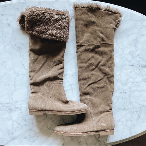Sam Edelman Shoes - Sam Edelman Orlando Convertible Suede Knee Boots